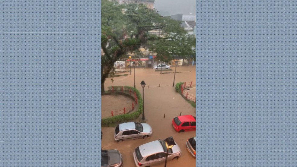 Centro Histórico de Petrópolis  — Foto: Reprodução/TV Globo 