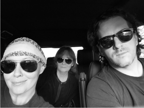 A atriz Shannen Doherty com a família (Foto: Instagram)