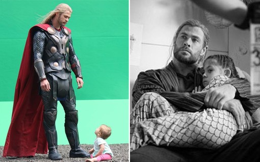 Ator de Thor publica foto com filho, mas fãs se surpreendem com