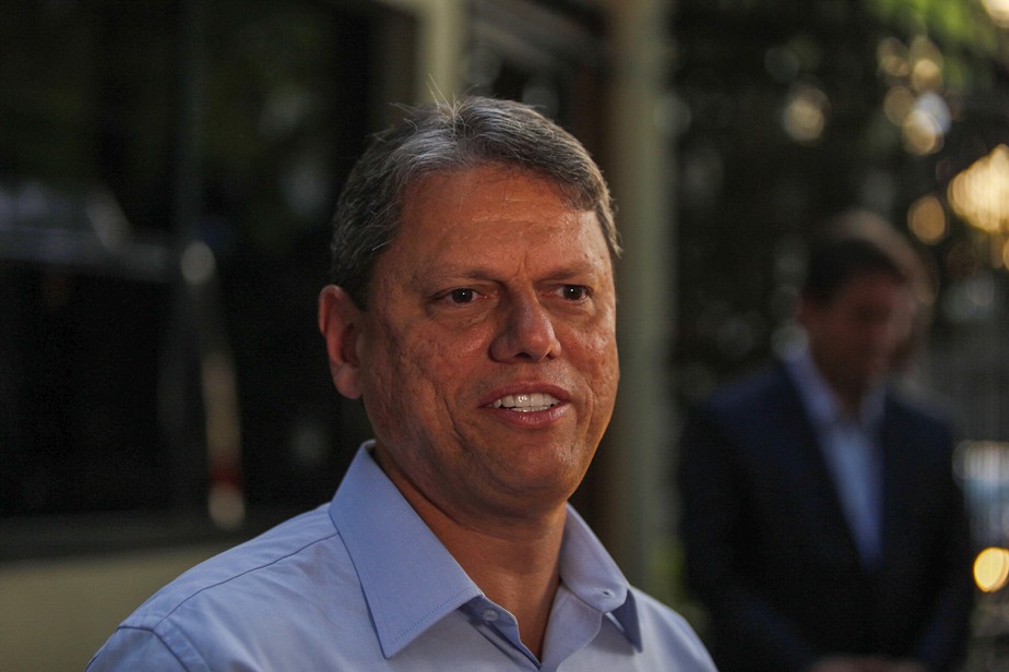 Governador eleito de São Paulo, Tarcísio de Freitas (Republicanos).