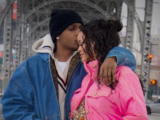 Rihanna espera primeiro filho com A$AP Rocky (Foto: reprodução/instagram @badgalriri)