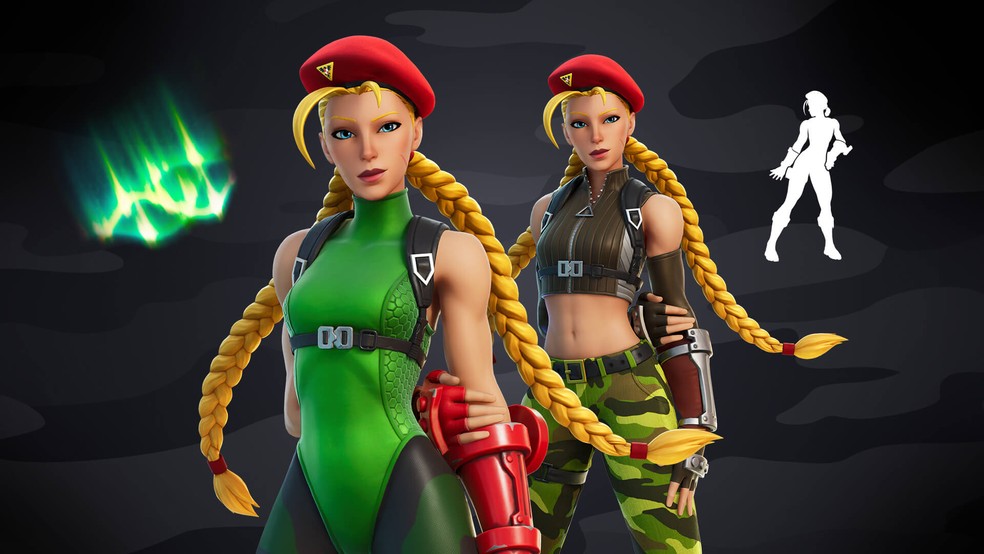 fortnite x street fighter cammy e guile sao novas skins fortnite ge