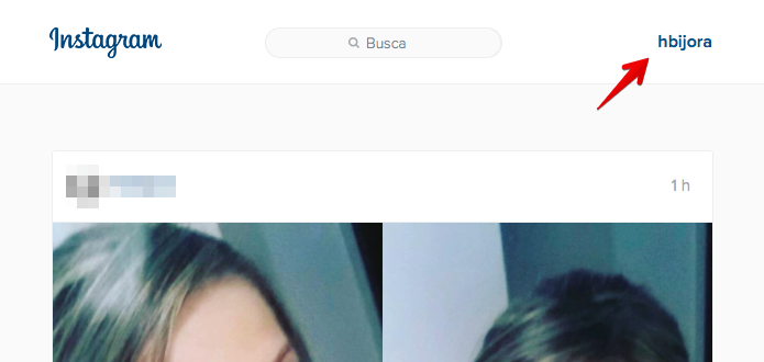 Acesse o seu perfil no Instagram (Foto: Reprodução/Helito Bijora) 