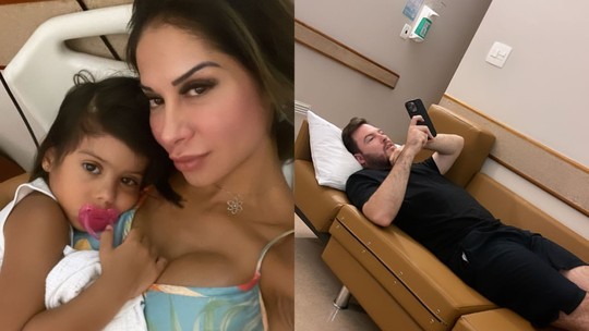 Maíra Cardi mostra apoio de Thiago Nigro ao levar filha pra hospital e cogita ter filhos com ele