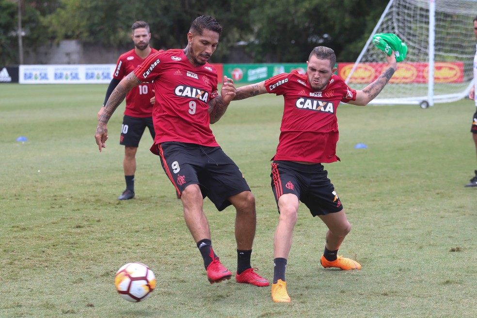 Atacante já retornou ao clube deste o começo de abril (Foto: Gilvan de Souza / Flamengo)
