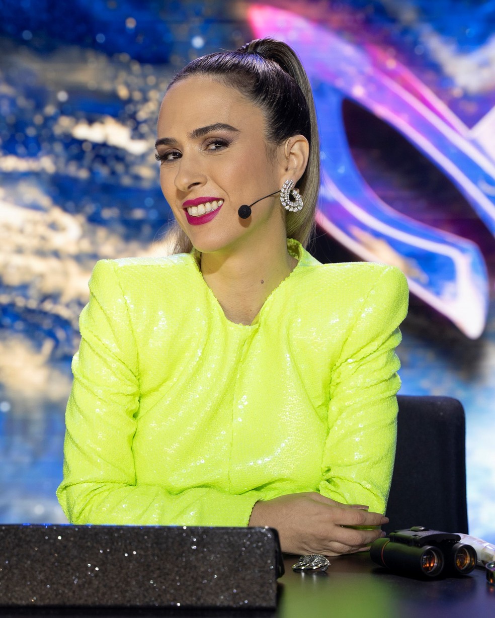 Tatá Werneck no 'The Masked Singer Brasil' — Foto: Globo/Divulgação