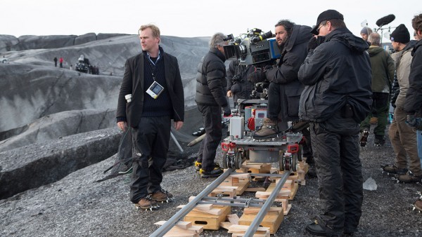 Christopher Nolan nas filmagens de 'Interestellar': 'Dunkirk' será ainda mais grandioso? (Foto: Divulgação)