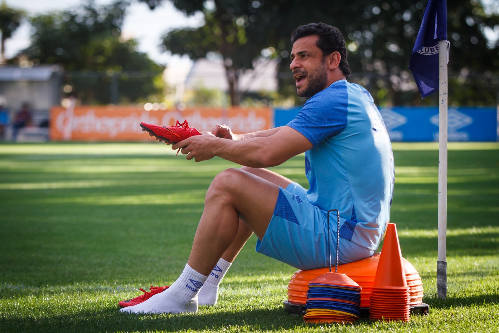 Fred é liberado para transição física no campo, mas Cruzeiro evita prazo para volta