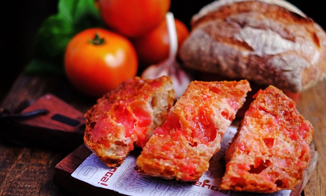 Pão com tomate do Venga