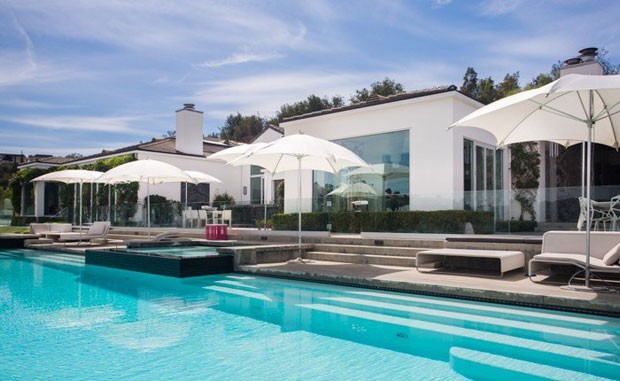 A casa de Gwen Stefani em Beverly Hills (Foto: Reprodução)