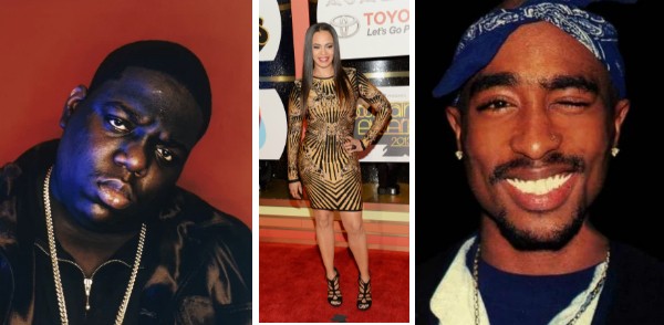 Notoriou B.I.G., Faith Evans e Tupac (Foto: Reprodução/Getty Images)
