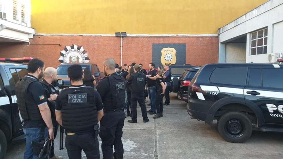 Operação prendeu, em dezembro, um homem suspeito de ser o mentor do esquema — Foto: Divulgação/Polícia Civil