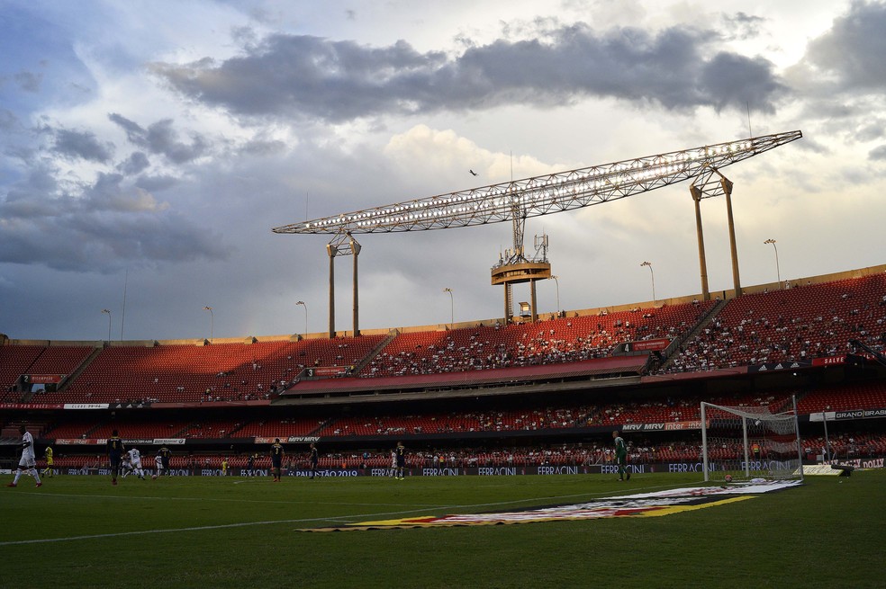 Morumbi recebeu dois jogos do São Paulo em 2019 — Foto: Marcos Ribolli