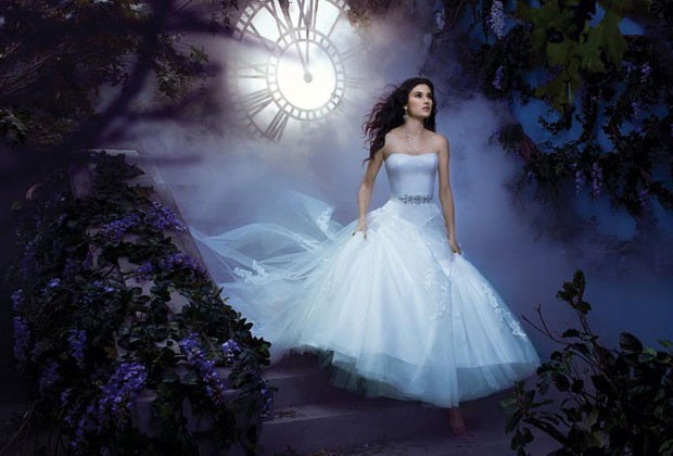 Foto: Foto do vestido de noiva inspirado na princesa Cinderela, da Disney -  Purepeople