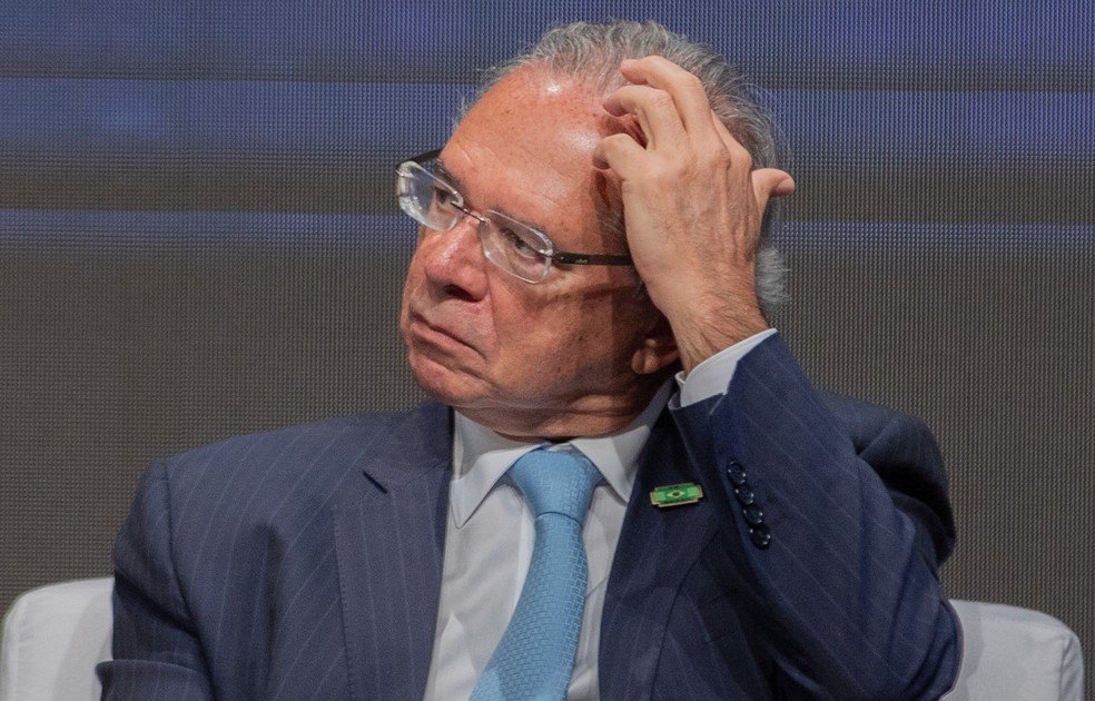 Paulo Guedes, ministro da Economia, em imagem de arquivo — Foto: Bruno Rocha/Enquadrar/Estadão Conteúdo