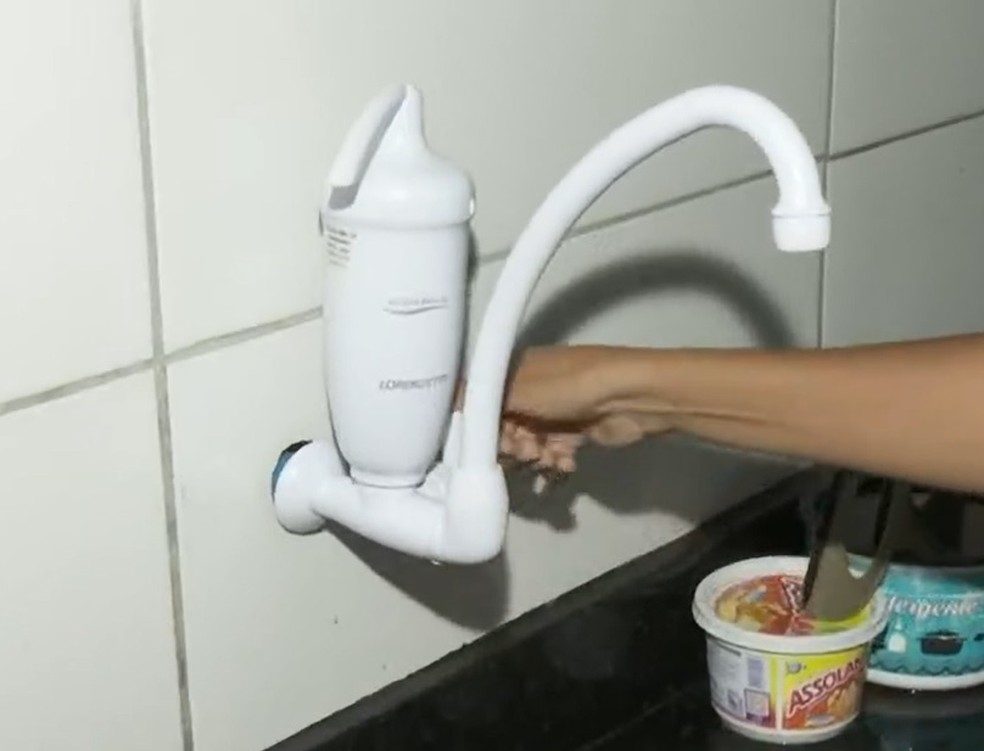 Bairros da Zona Norte de Natal terão abastecimento de água suspendo nesta terça (7) para obras na rede — Foto: Reprodução/TV Cabo Branco