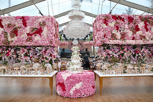 Decoração do casamento de Whindersson Nunes (Foto: Manuela Scarpa/Brazil News​)