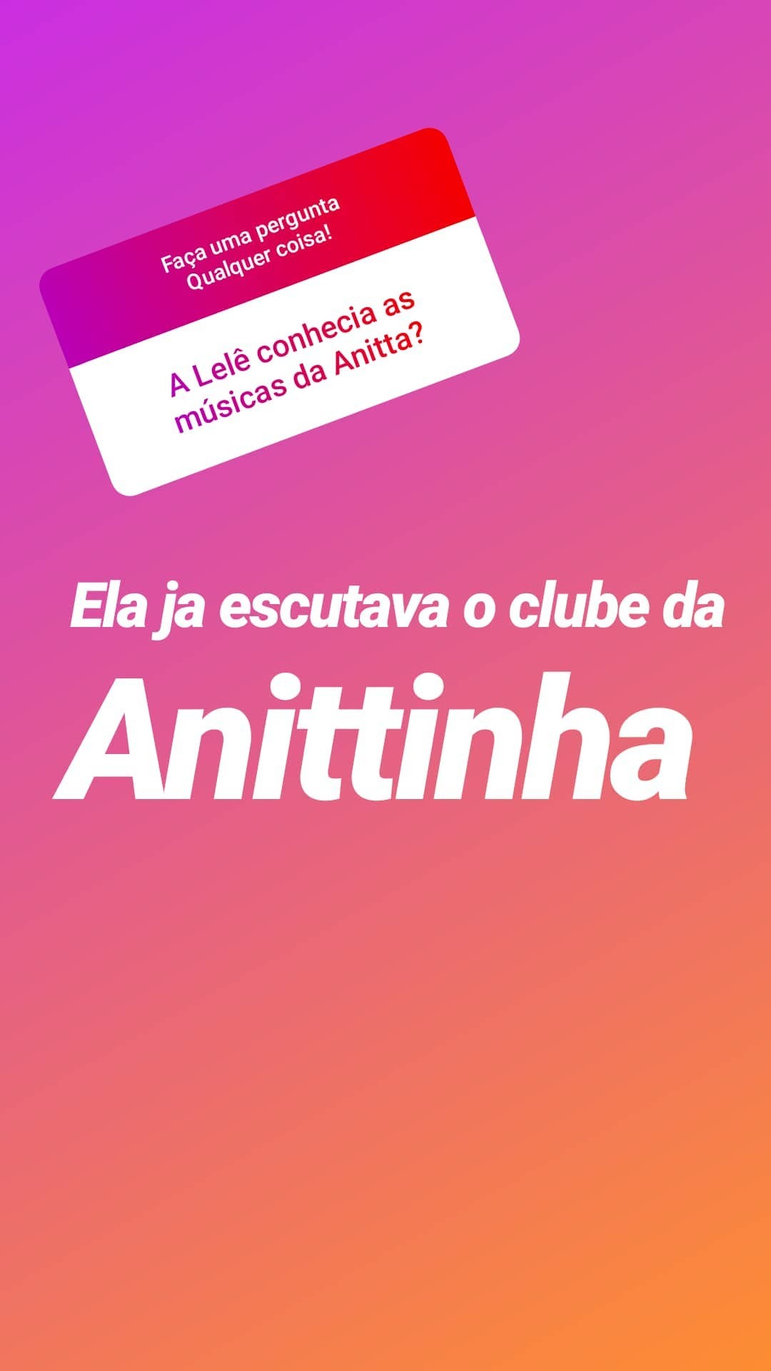 Cunhada de Anitta responde perguntas de fãs (Foto: Reprodução / Instagram)