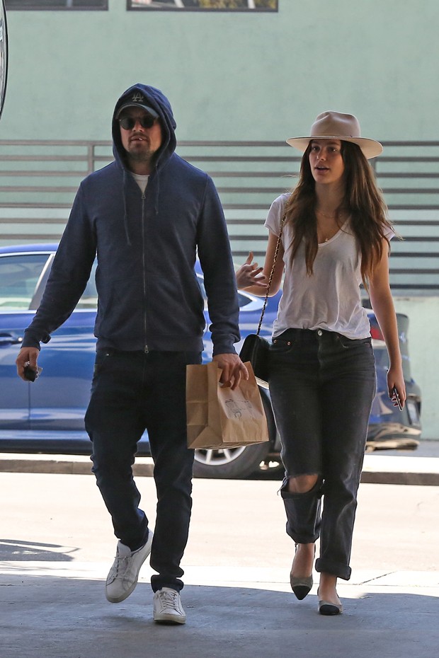 Leonardo DiCaprio e Camila Morrone (Foto: The Grosby Group)