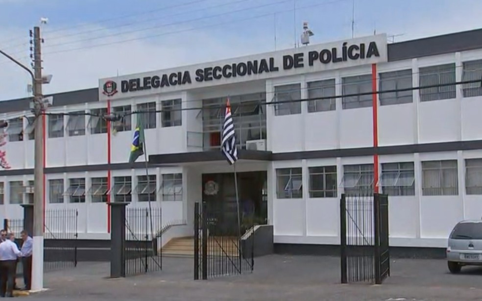 Nova sede da Delegacia Seccional Ã© inaugurada em Itapetininga â€” Foto: ReproduÃ§Ã£o/TV TEM