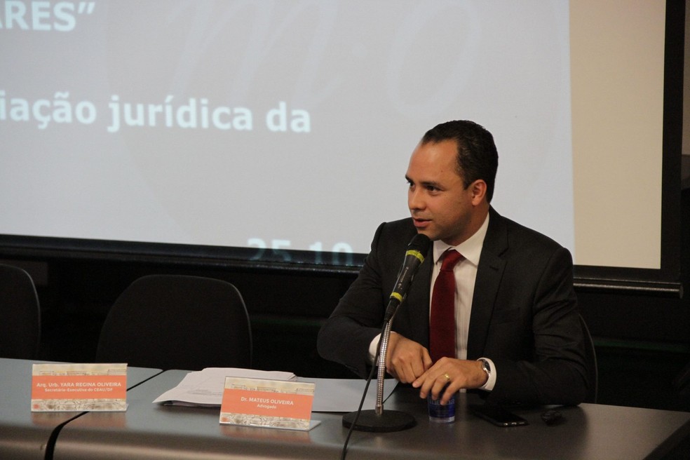 Mateus Leandro de Oliveira, anunciado como secretário de Habitação no governo Ibaneis — Foto: Facebook/Reprodução