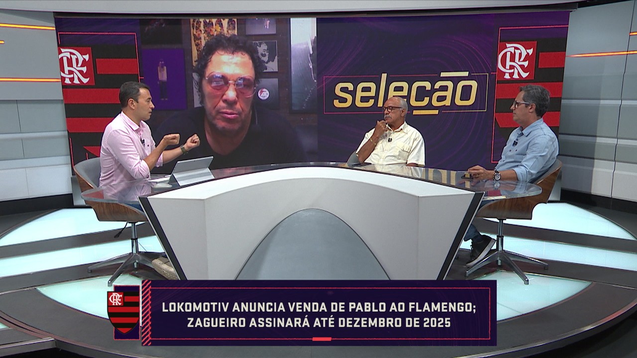 Sele&ccedil;&atilde;o sportv discute sobre chegada do zagueiro Pablo ao Flamengo