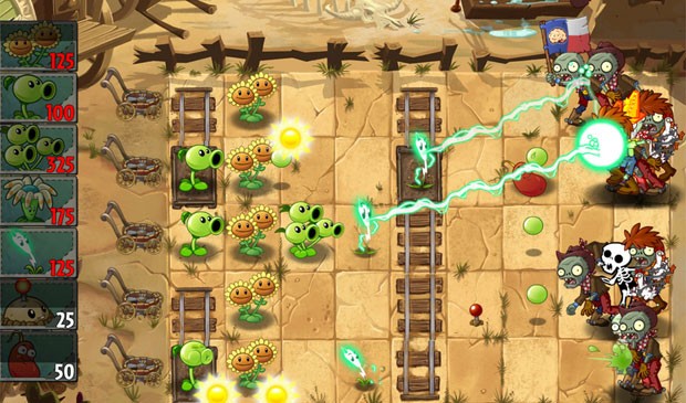 Plants vs Zombies, Nintendo DSiWare, Jogos