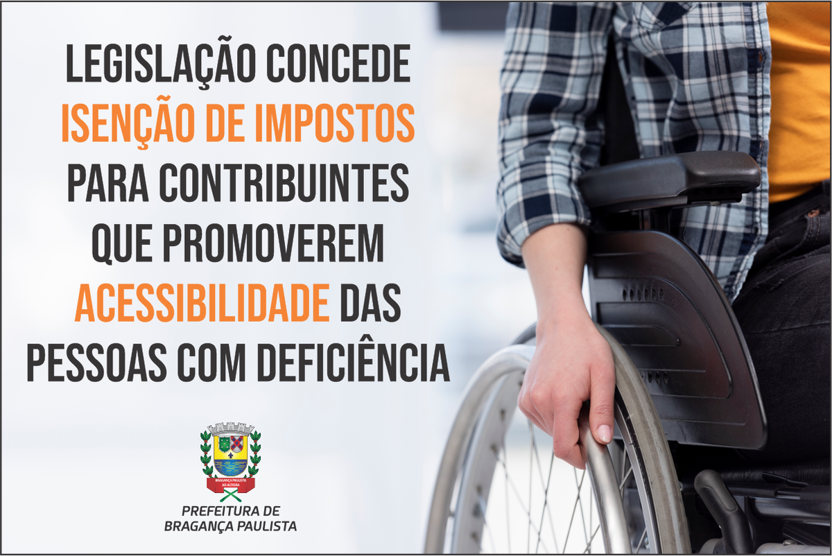 Lei Municipal Garante Acessibilidade Das Pessoas Com Deficiência Ou Com Mobilidade Reduzida 