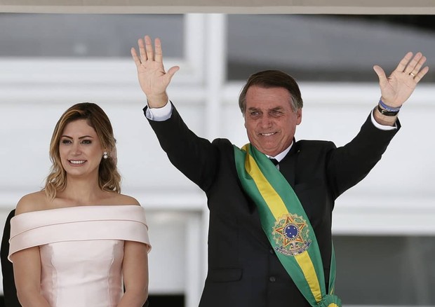 Jair e Michelle Bolsonaro (Foto: Reprodução/Instagram)
