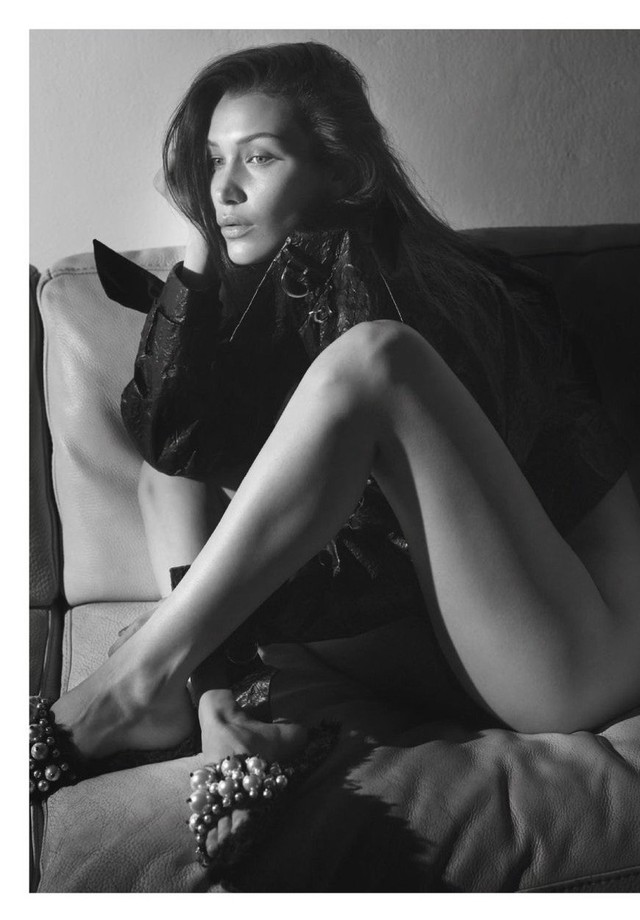 Bella Hadid (Foto: Vogue Paris / Reprodução)