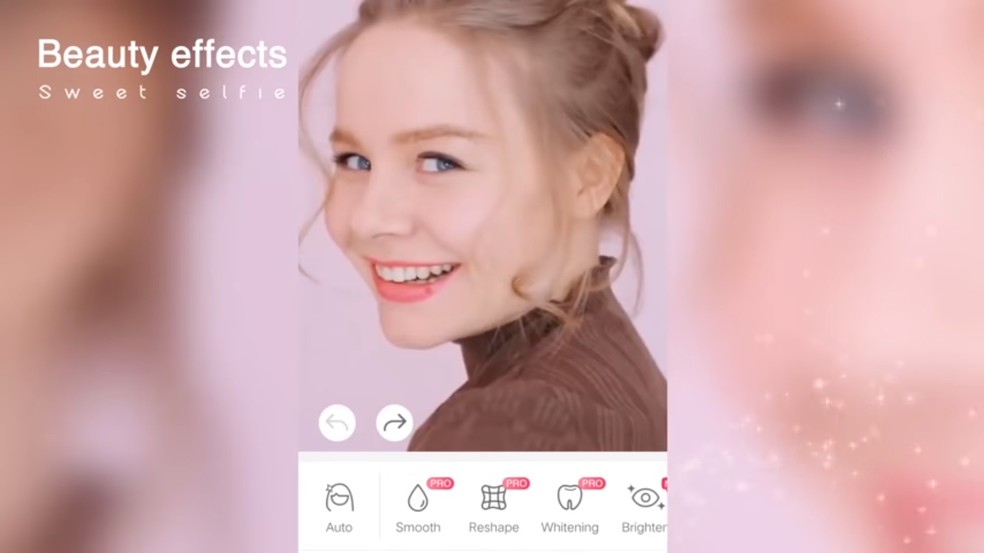 Editor de imagens Sweet Selfie funciona no Android e no iPhone — Foto: Reprodução/Sweet Selfie