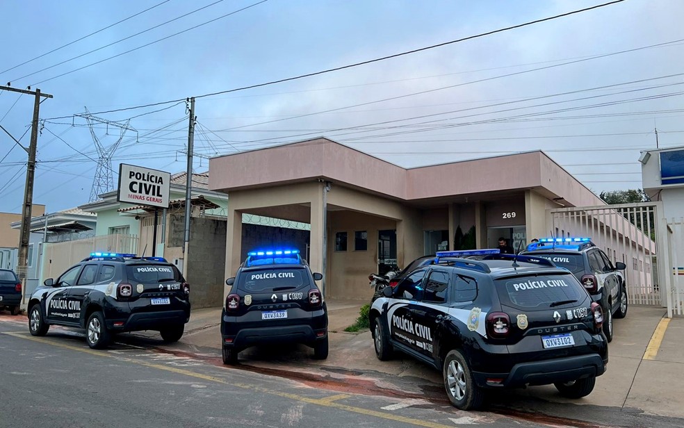 Operação Repique cumpre mandados de prisão de investigados por tráfico de drogas em Nova Resende, MG — Foto: Polícia Civil