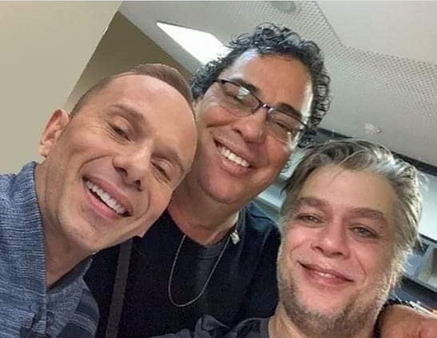 Rafael Ilha, Walter Casagrande e Fábio Assunção (Foto: Reprodução/Instagram)
