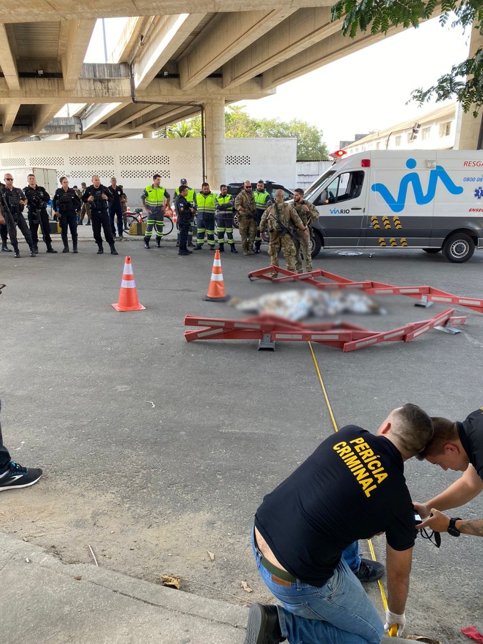 Policial Rodoviário Federal é assassinado no Rio — Foto: Reprodução