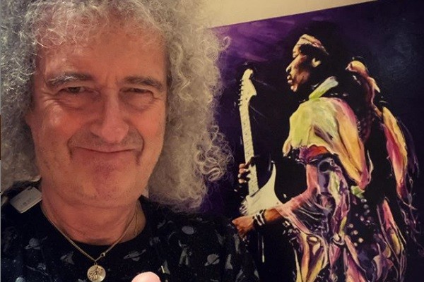 O guitarrista do Queen, Brian May (Foto: Instagram)