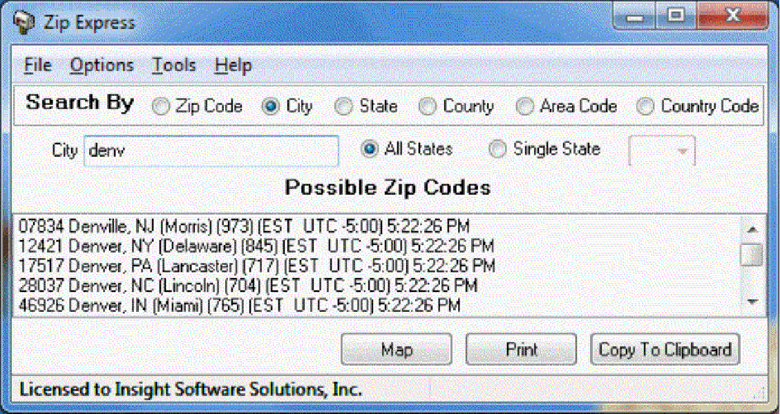 zip express download