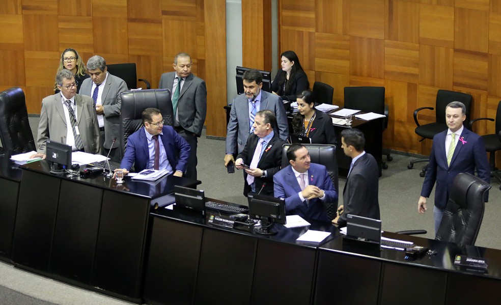 ALMT anunciou os membros da CPI no dia 22 de outubro — Foto: JL Siqueira/ ALMT