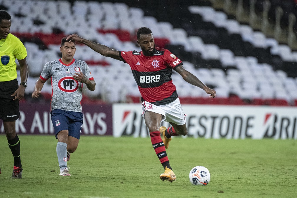 Gerson Flamengo — Foto: Alexandre Vidal / Flamengo