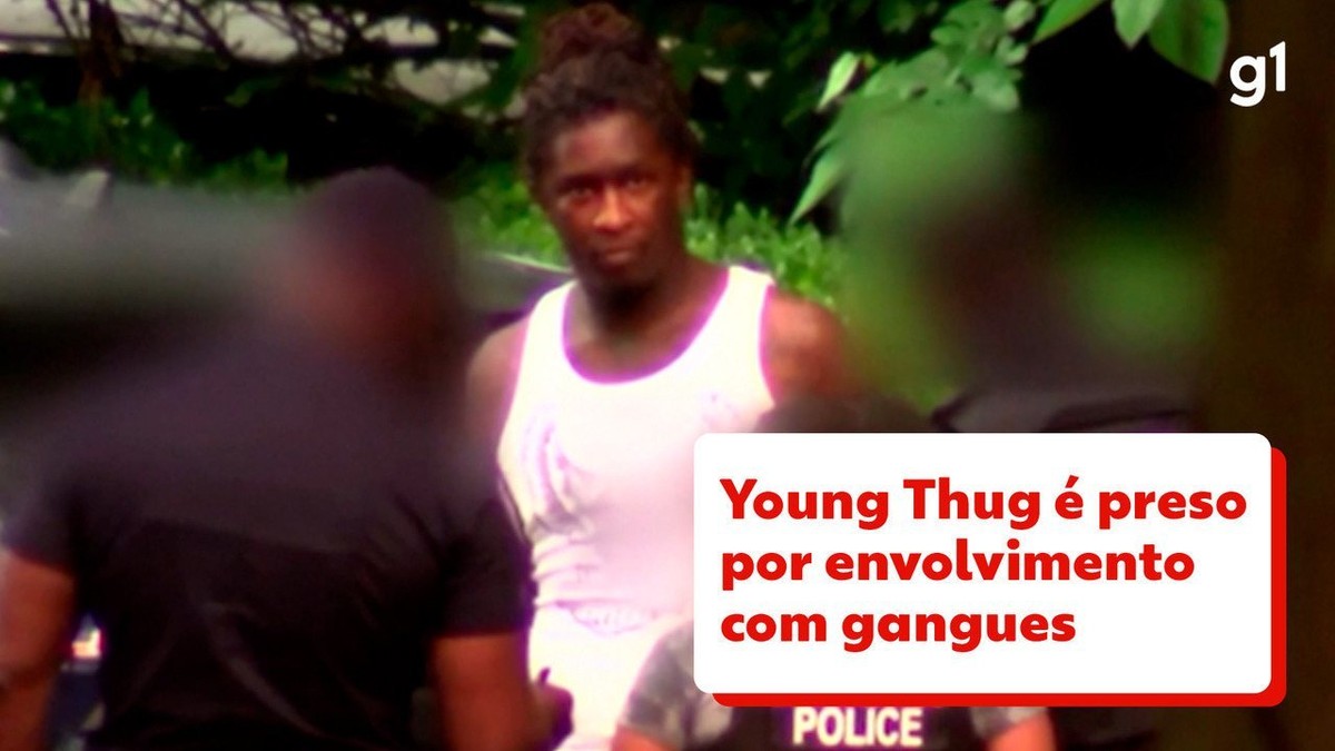 Rapper Younger Thug está preso em Atlanta acusado por envolvimento com gangues |  Pop & Arte