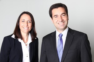 Cristina Palmaka, presidente da SAP Brasil, e Diego Dzodan, líder da SAP na América do Sul (Foto: Divulgação)