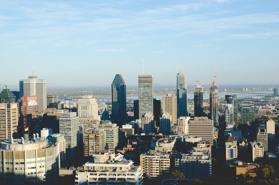 Em Montreal, no Canadá, é possível ver a união da arquitetura do passado e do presente