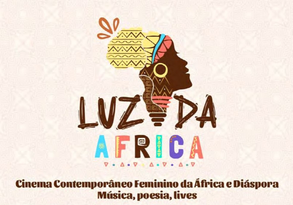 Cartaz da mostra Luz da África em cartaz no CCBB Brasília, em setembro. — Foto: CCBB/Divulgação.