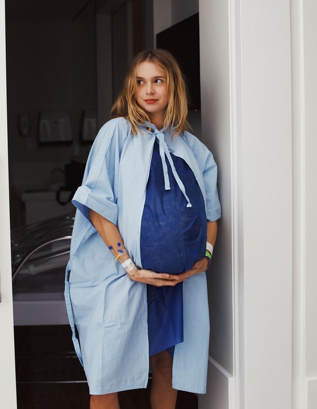 Isabella Scherer antes do parto dos gêmeos Mel e Bento (Foto: Reprodução/Instagram)