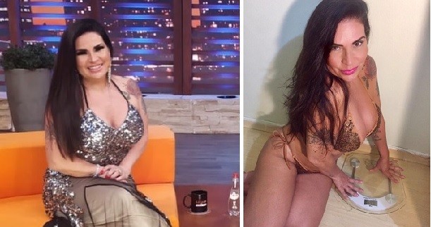 Solange Gomes: antes e depois de emagrecer 17 quilos (Foto: Reprodução/Instagram)