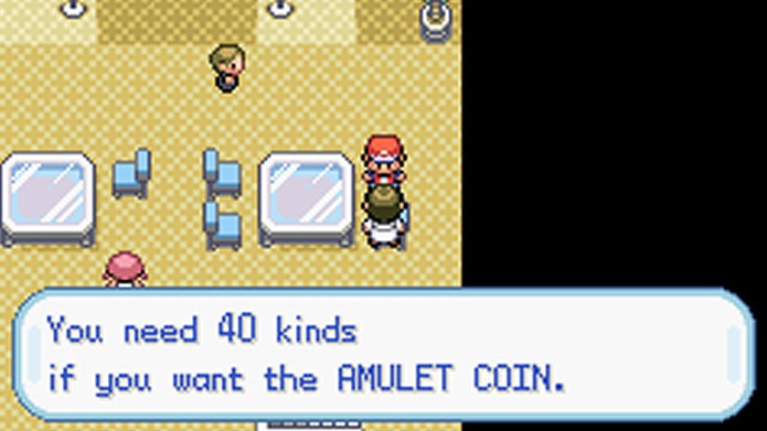 Fale com o ajudante do professor Oak em Celadon para pegar o Amulet Coin (Foto: Reprodução/Youtube)