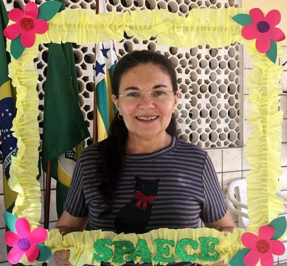 Professora cearense acertou o tema cobrado na redação do Enem 2021. — Foto: Seduc/Divulgação/