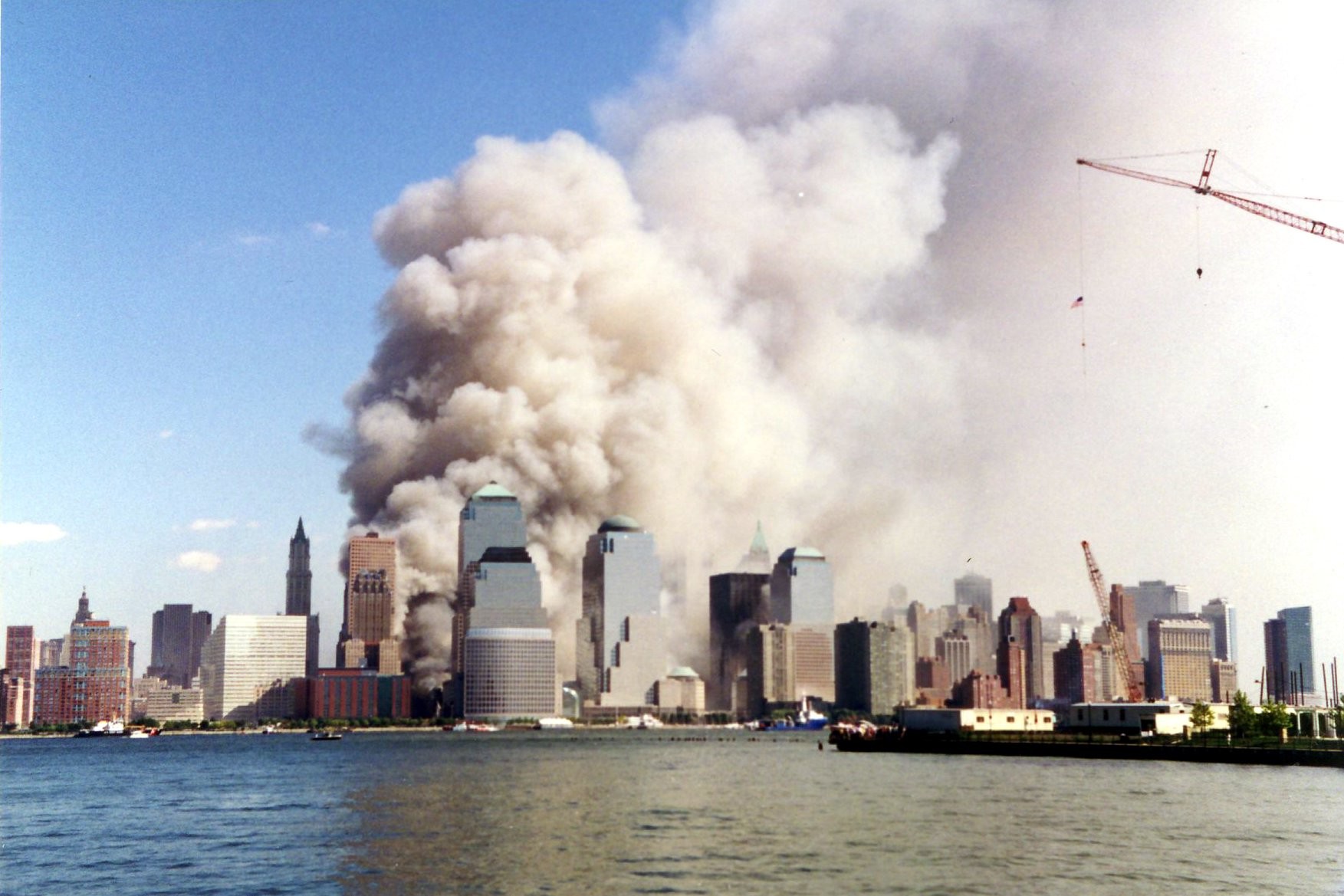 Ataque às Torres Gêmeas em Nova York em 11 de setembro de 2001 (Foto: Wally Gobetz/Flickr)