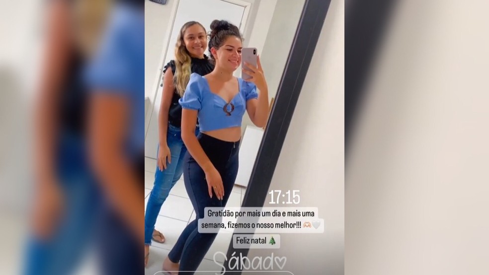 Jovem postou mensagem de gratidão em rede social momentos antes de morrer em acidente na cidade de Crato, no interior do Ceará — Foto: Instagram/Reprodução