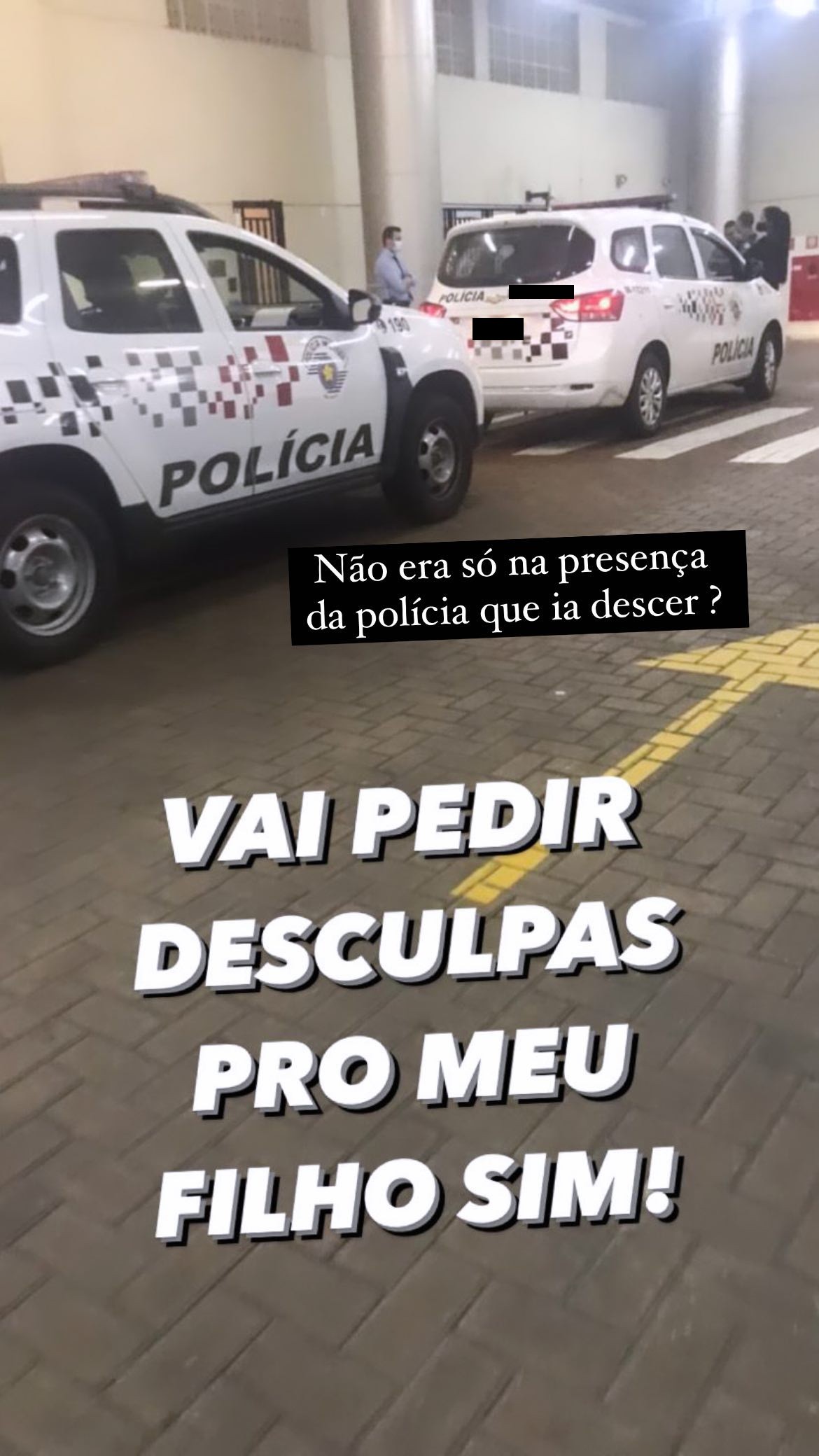 Fernanda Medrado chama polícia depois de vizinho xingar seu filho (Foto: Reprodução/Instagram)