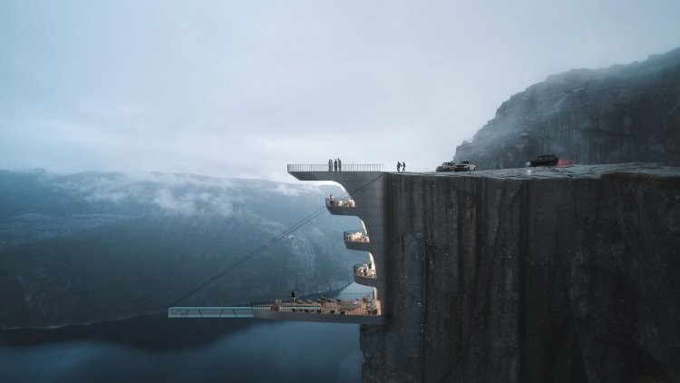 Cliff Concept Boutique Hotel, Noruega (Foto: Divulgação)